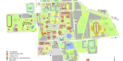 Uniwersytet Houston mapie
