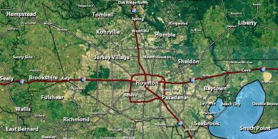 Radar mapie Houston