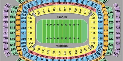 Houston Texans mapie miejsce